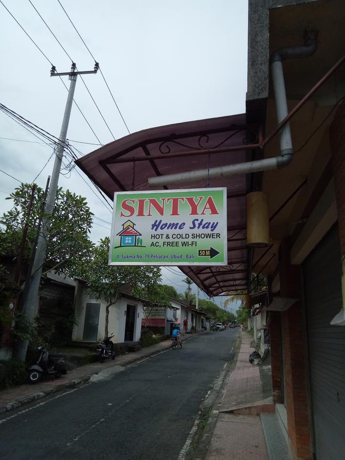 Sintya Homestay Ubud Zewnętrze zdjęcie